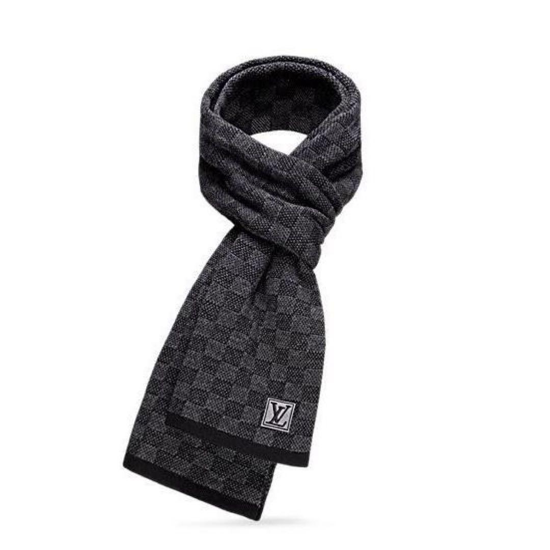 LOUIS Vuitton LV ルイヴィトン ニット帽 マフラーセット