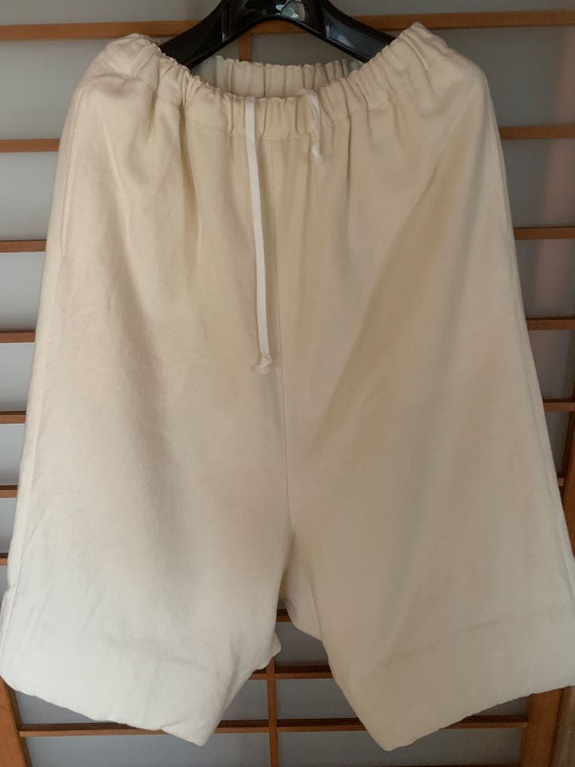 コムデギャルソン裾中綿 サルエルパンツ