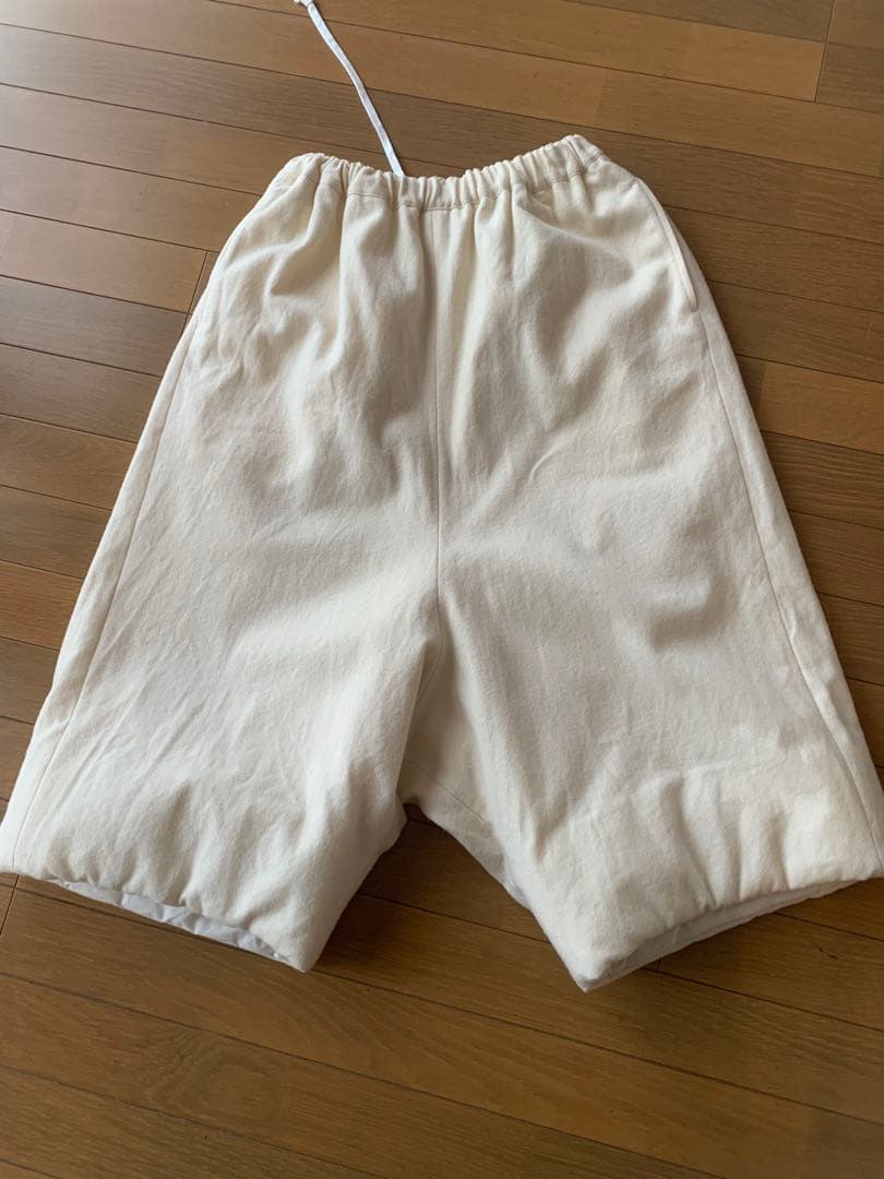コムデギャルソン裾中綿 サルエルパンツ