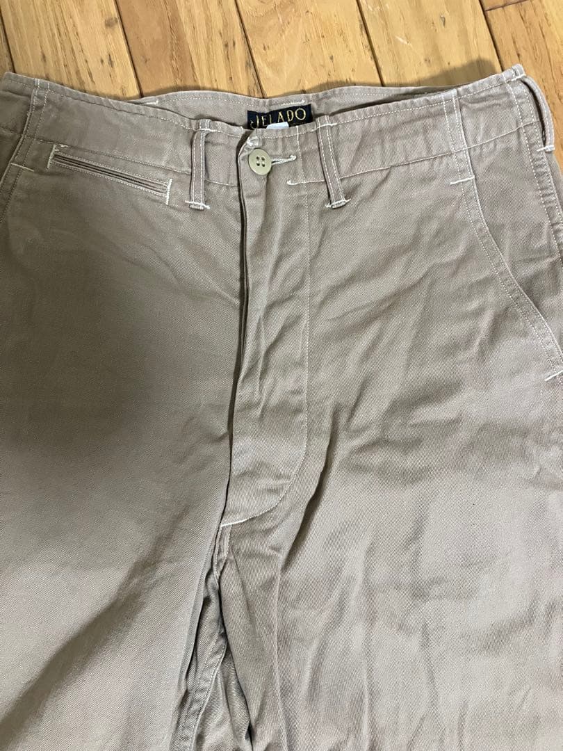 美品‼️完売品X S jelado 41 Khaki チノ　41ピーナツ