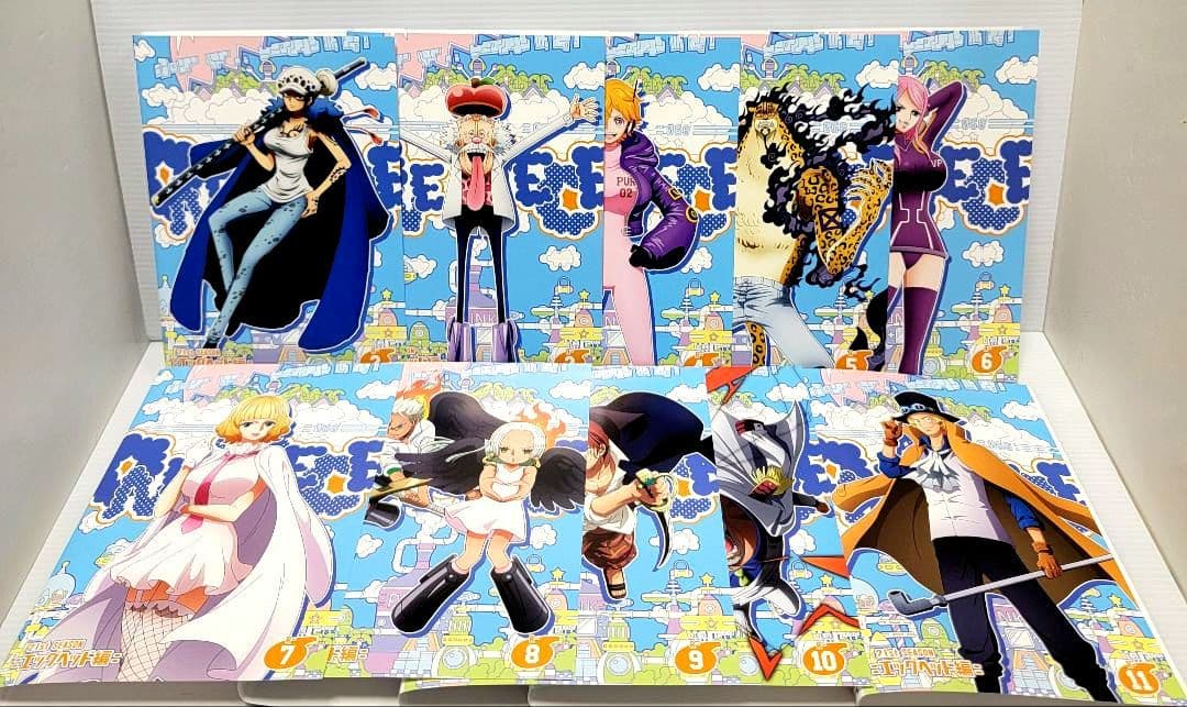 ONE PIECE ワンピース エッグヘッド編　レンタルDVD　1～12巻