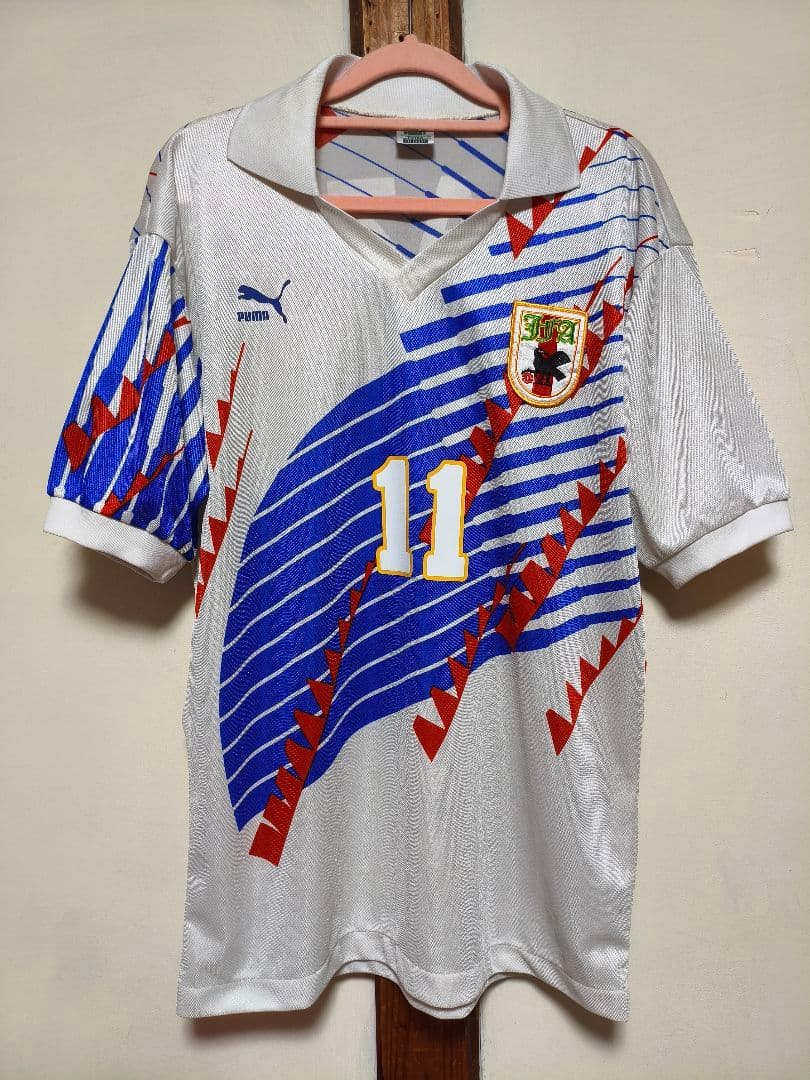 ウェア Japan away 1994/95 by Puma 11 Kazu Miura