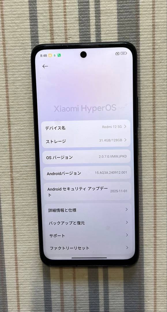 Xiaomi SIMフリー Redmi 12 5G 4GB 128GB