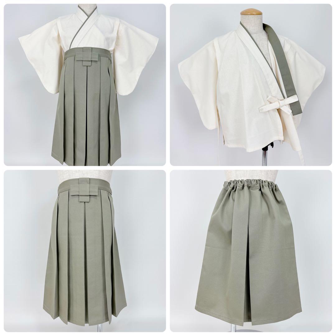 みのむし★おまとめ［アネモネH］被布セット+羽織袴ꕤハンドメイドꕤ七五三