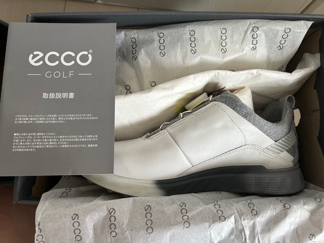《新品》eccoエコー ゴルフシューズ BOA 防水 23.5cm