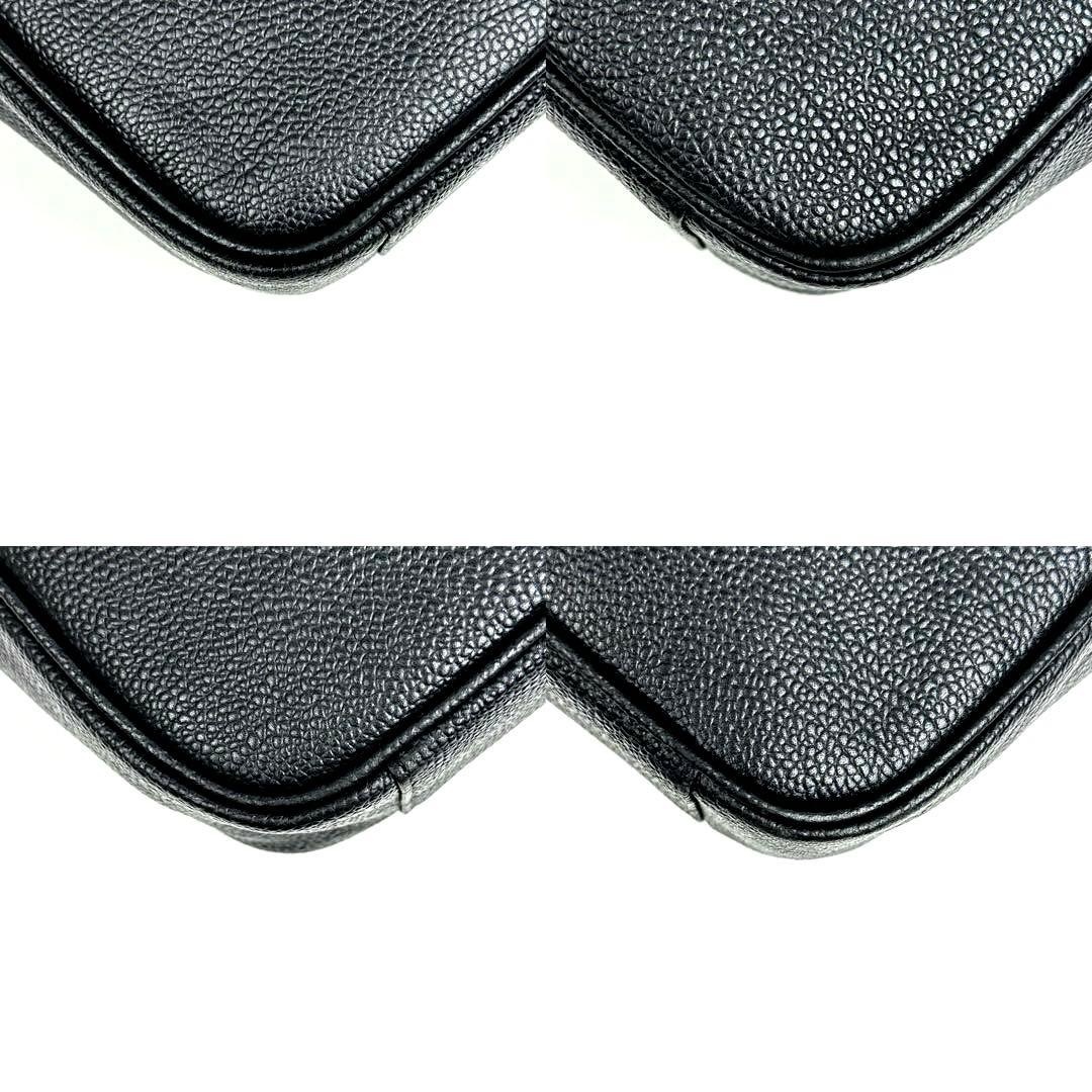 美品■イヴサンローラン　ショルダーバッグ　2way　YSL　エンボス　レザー　黒