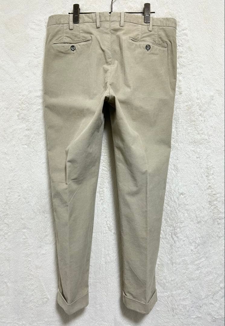 【美品】ビームスエフ PT01 コーデュロイ パンツ 48 L 84 ベージュ