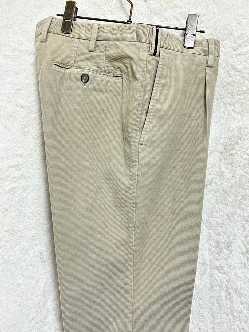 【美品】ビームスエフ PT01 コーデュロイ パンツ 48 L 84 ベージュ