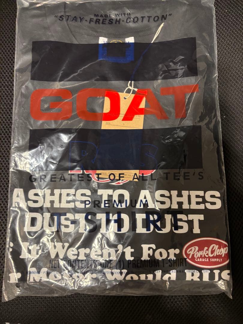 Lサイズ　RATS × PORKCHOP L/S TEE ポークチョップ ラッツ