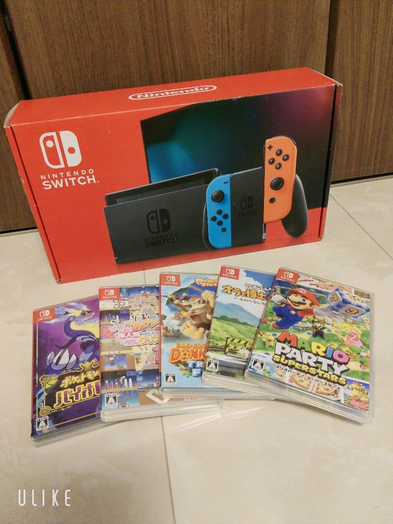 Nintendo Switch 本体 + ゲーム5本セット