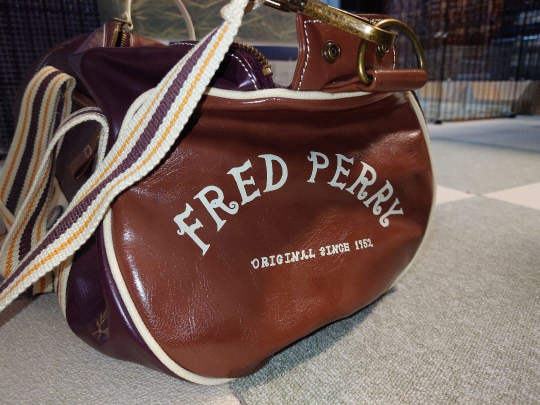 フレッドペリー Nicholas Daley バレルバッグ