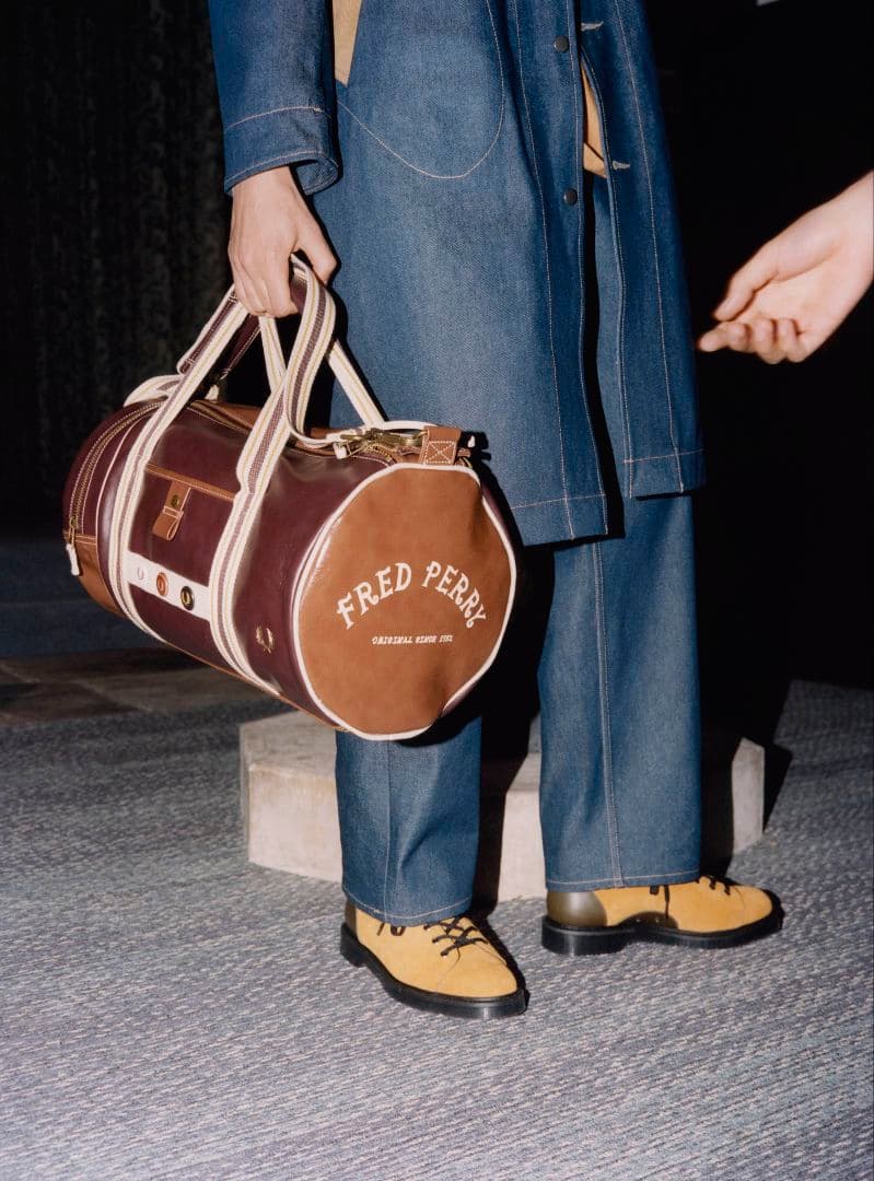 フレッドペリー Nicholas Daley バレルバッグ