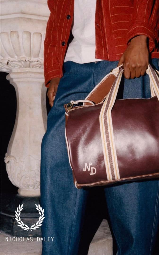 フレッドペリー Nicholas Daley バレルバッグ