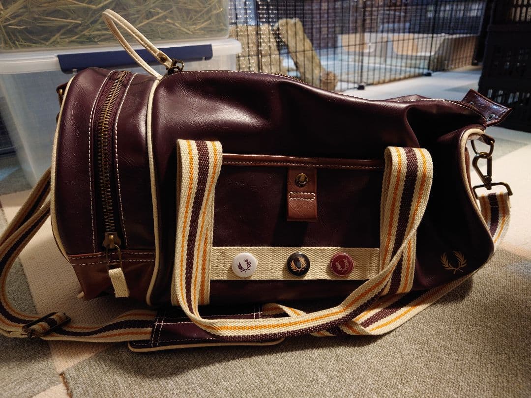 フレッドペリー Nicholas Daley バレルバッグ