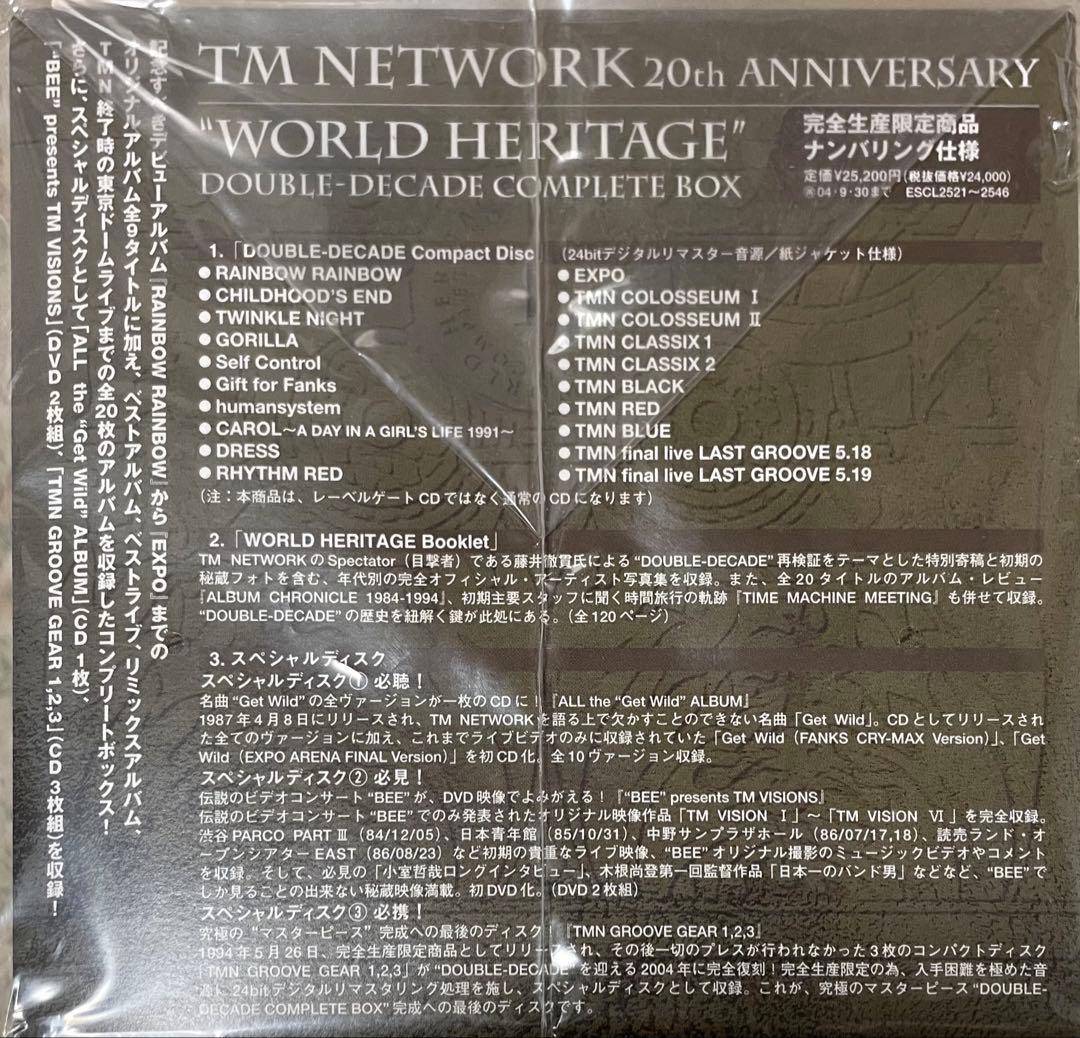 TM NETWORK 「20th BOX」初期不良「DRESS」交換済 小室哲哉