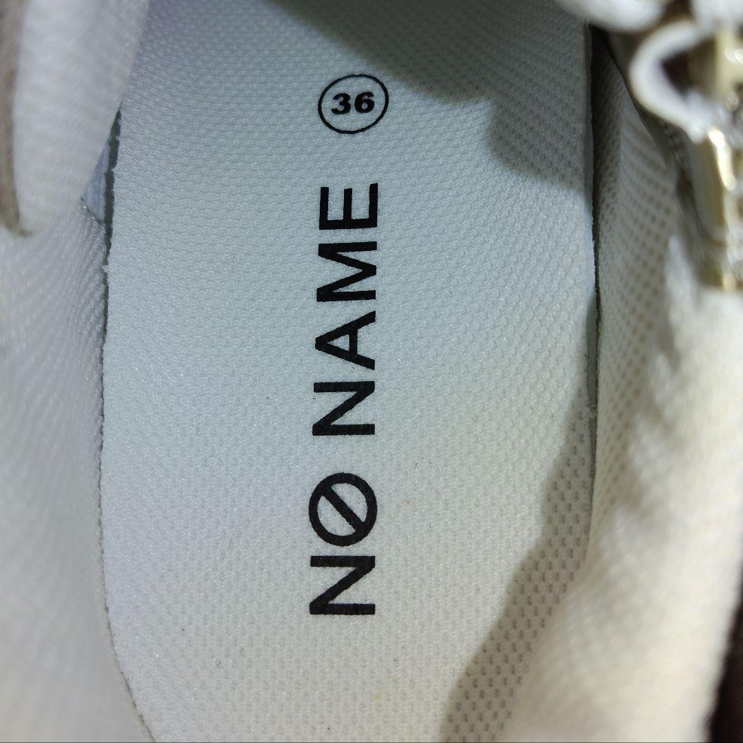NO NAME 　YOKO　ノーネーム♥ ヒールスニーカー　ゴールド　23cm