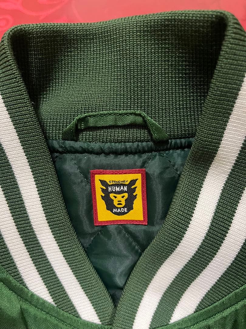 ［ちょこ様］HUMAN MADE スタジャン　Lサイズ