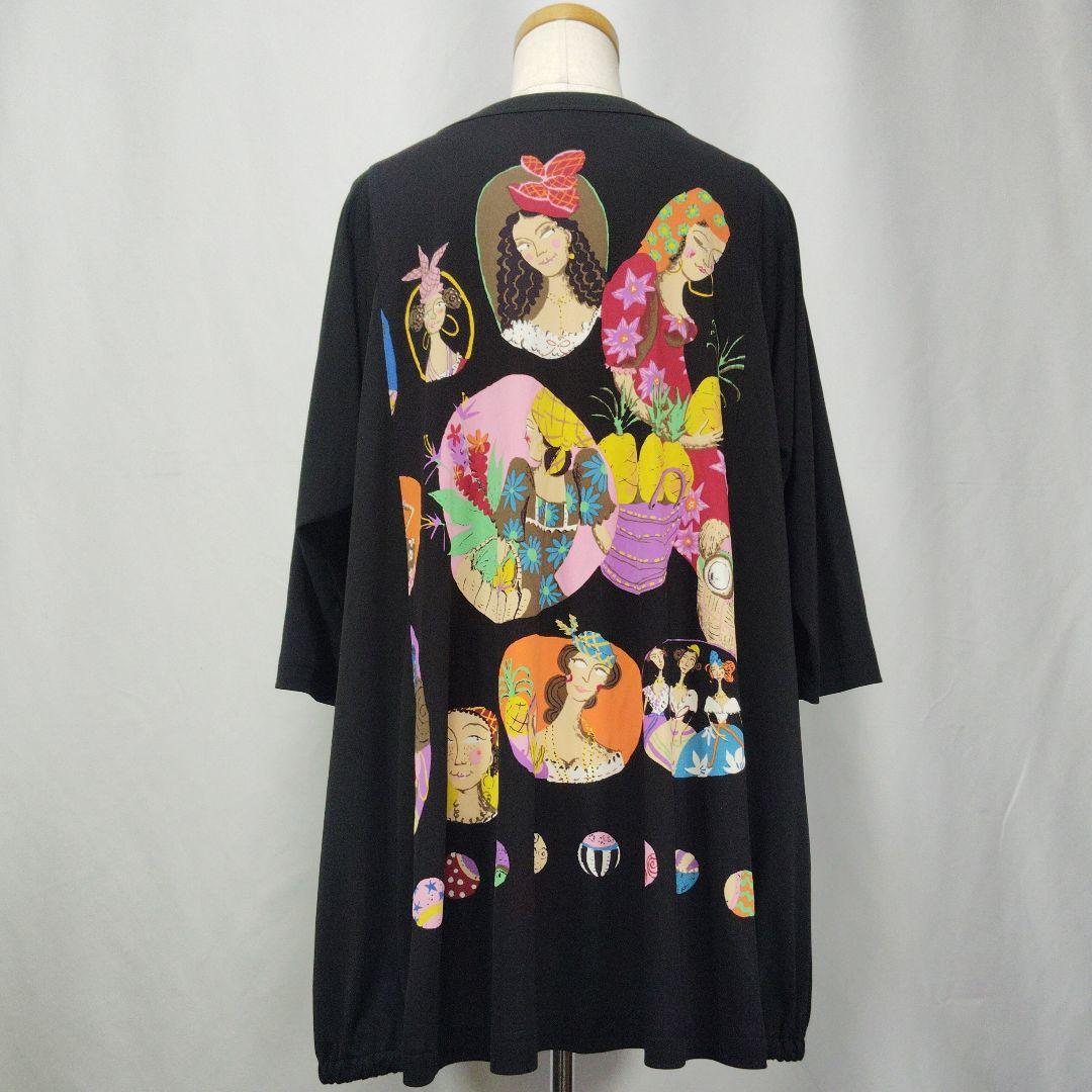 TOKUKO 1er VOL　トクコプルミエヴォル　チュニック　カットソー　黒