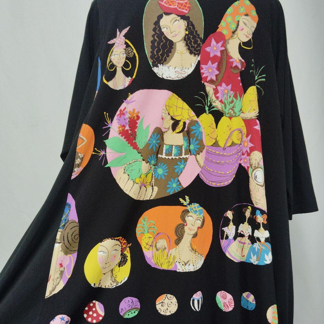 TOKUKO 1er VOL　トクコプルミエヴォル　チュニック　カットソー　黒