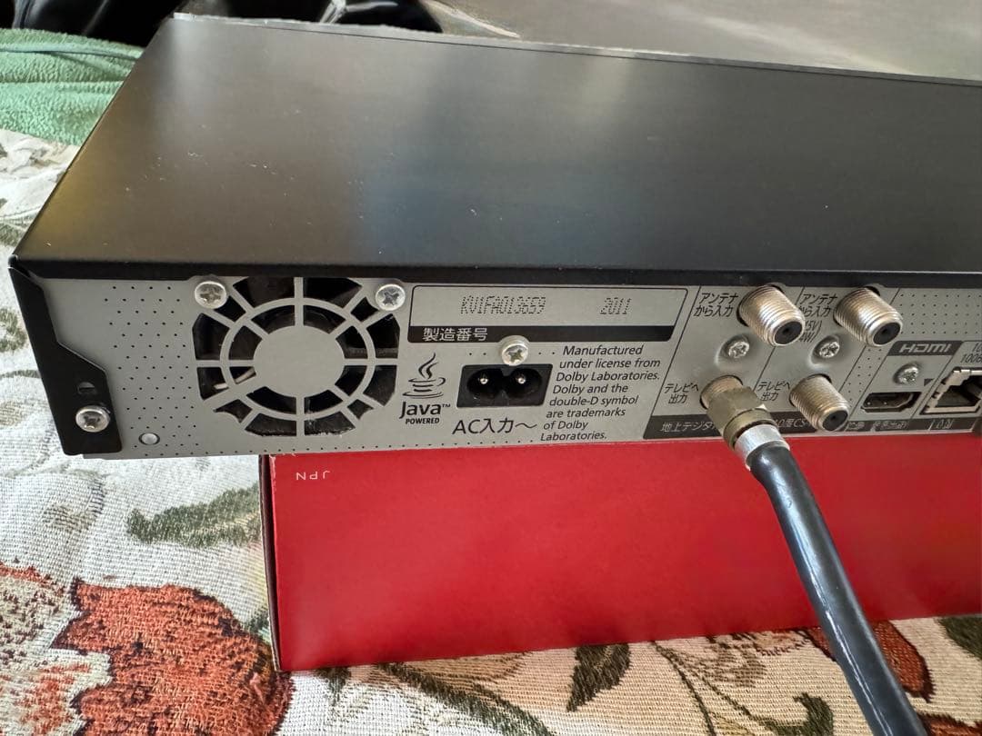 Panasonic DMR-BZT600動作品