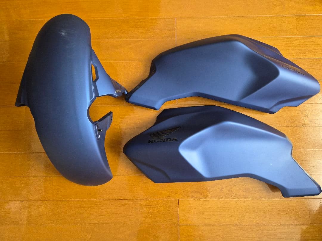ホンダC250R カバー類ブルー 3点セット