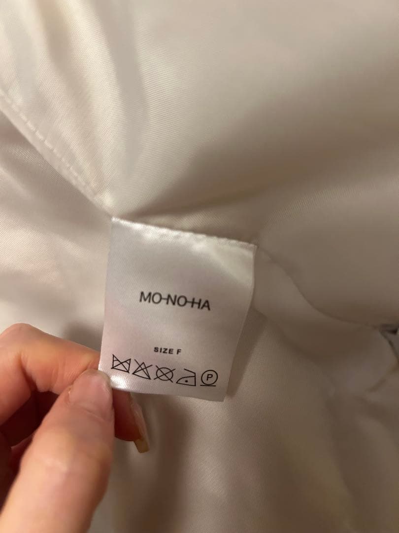 【最終価格】MONOHA ショートファージャケット