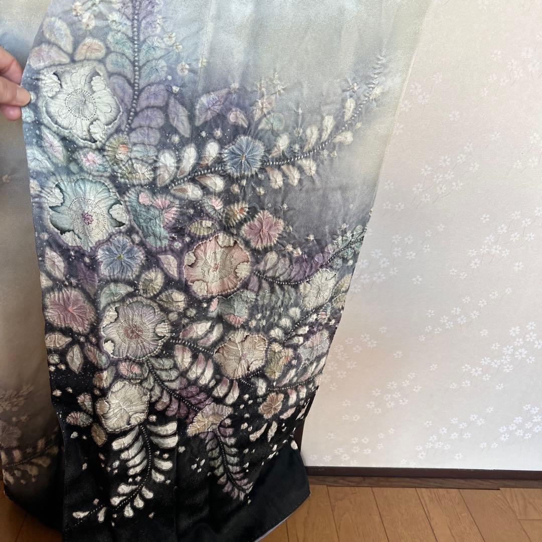 訪問着（辻ヶ花・翠山）・袋帯・帯締め・帯揚げ・重ね襟