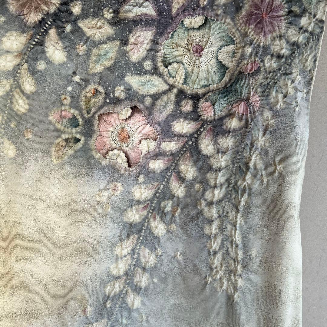 訪問着（辻ヶ花・翠山）・袋帯・帯締め・帯揚げ・重ね襟