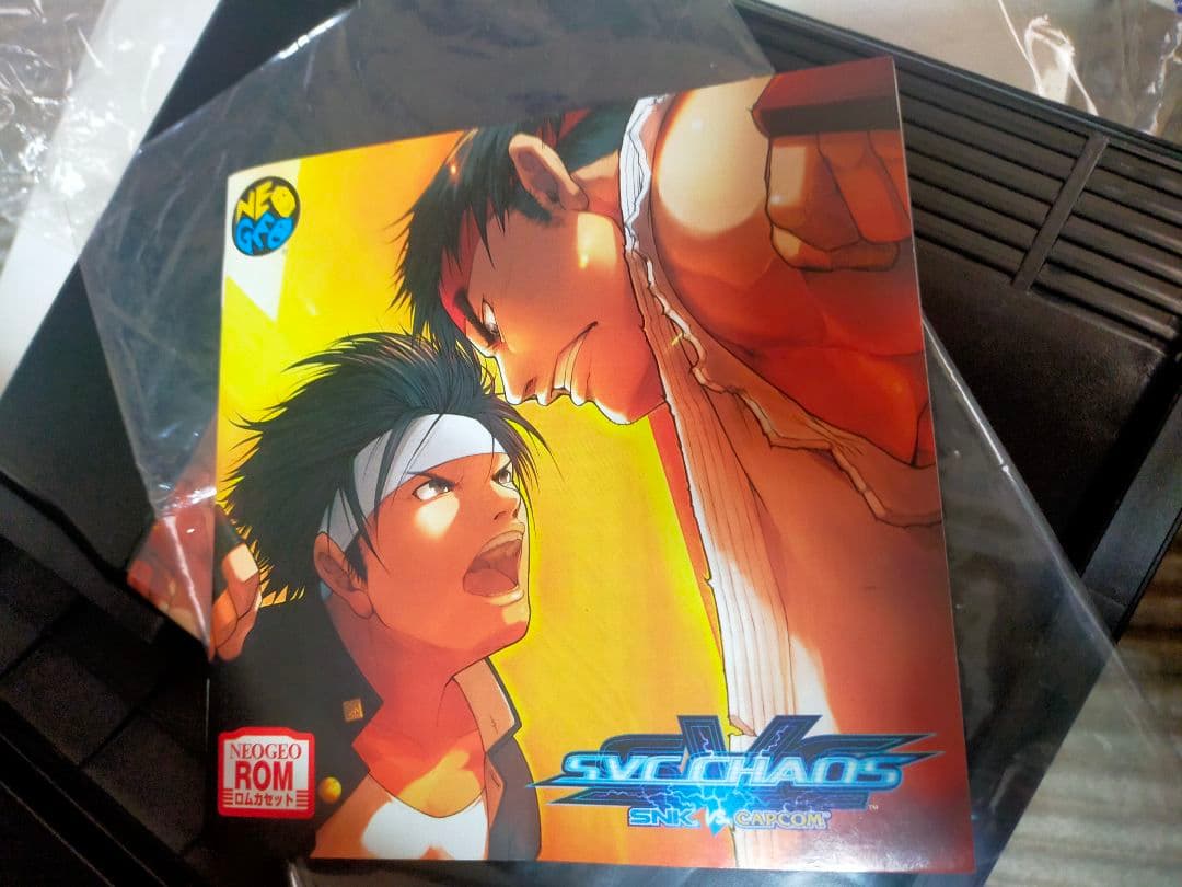 SNK VS. CAPCOM SVC CHAOS ポスター PS2 ネオジオ