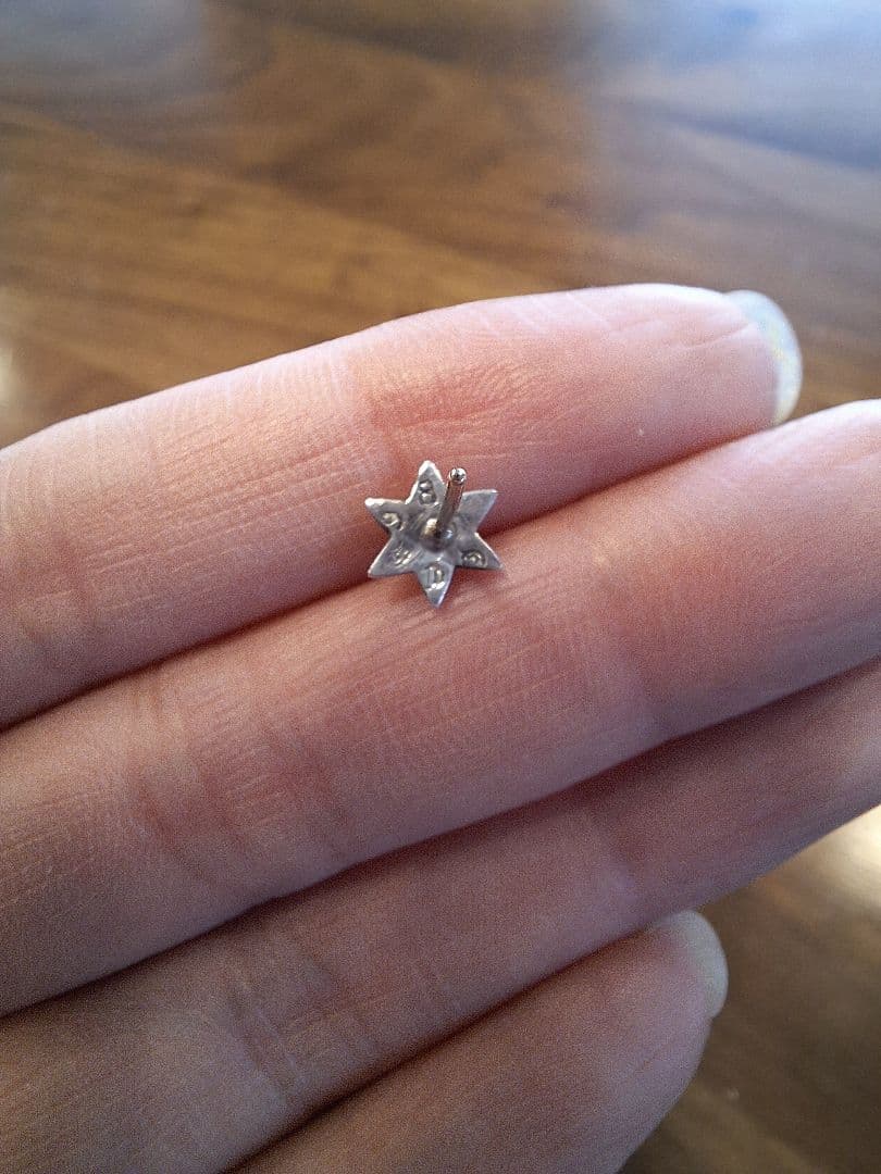 CHROME HEARTSスタースタッドピアス