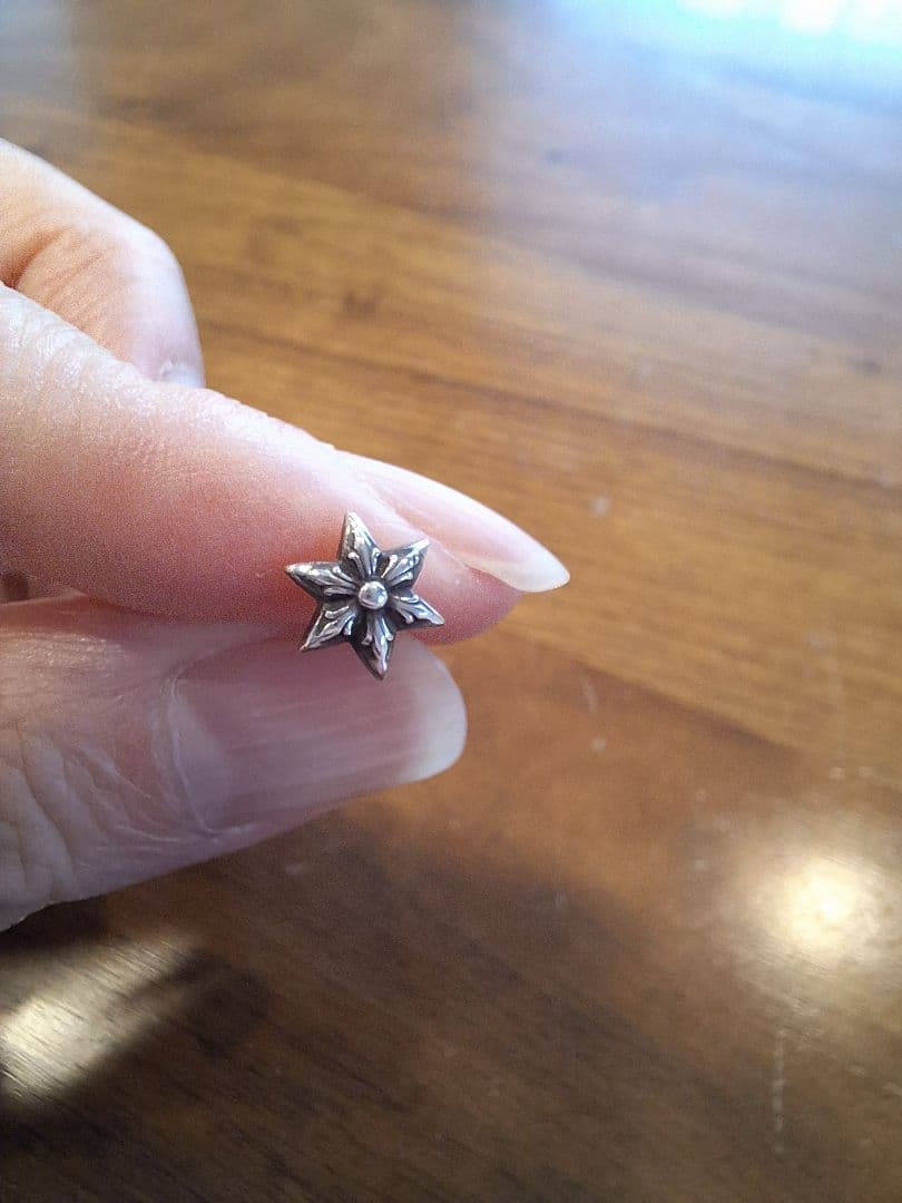 CHROME HEARTSスタースタッドピアス