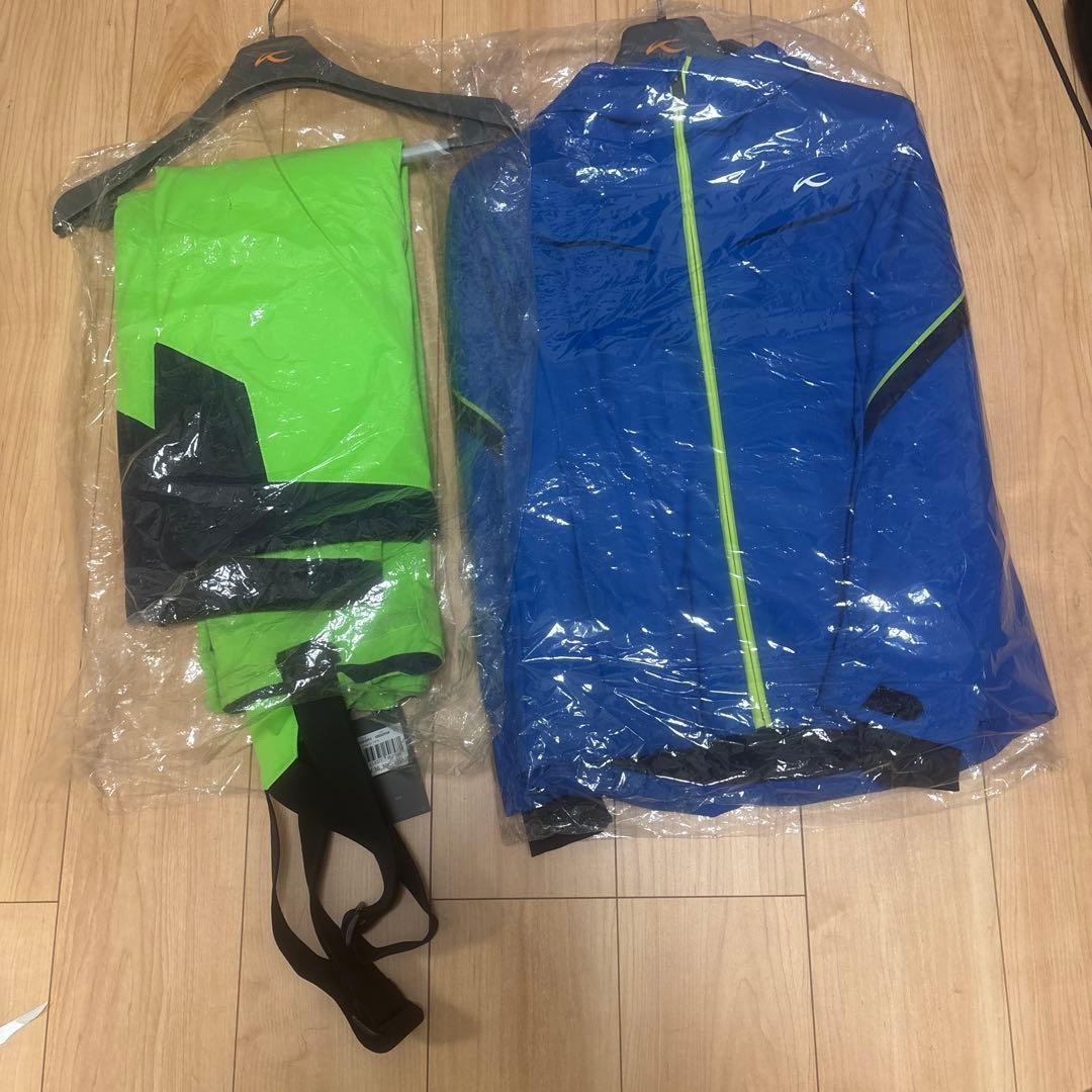 KJUSボーイズフォーミュラージャケット上下新品未使用タグ付き