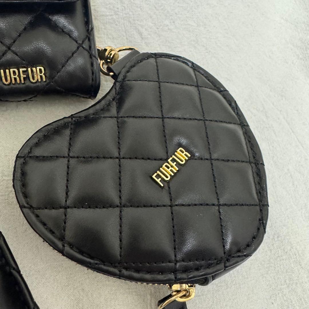 キルティング3SETマルチショルダー　FURFUR