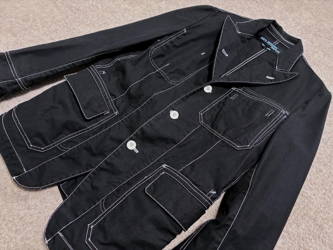■JUNYA WATANABE MAN ステッチ３Bジャケット/美品■