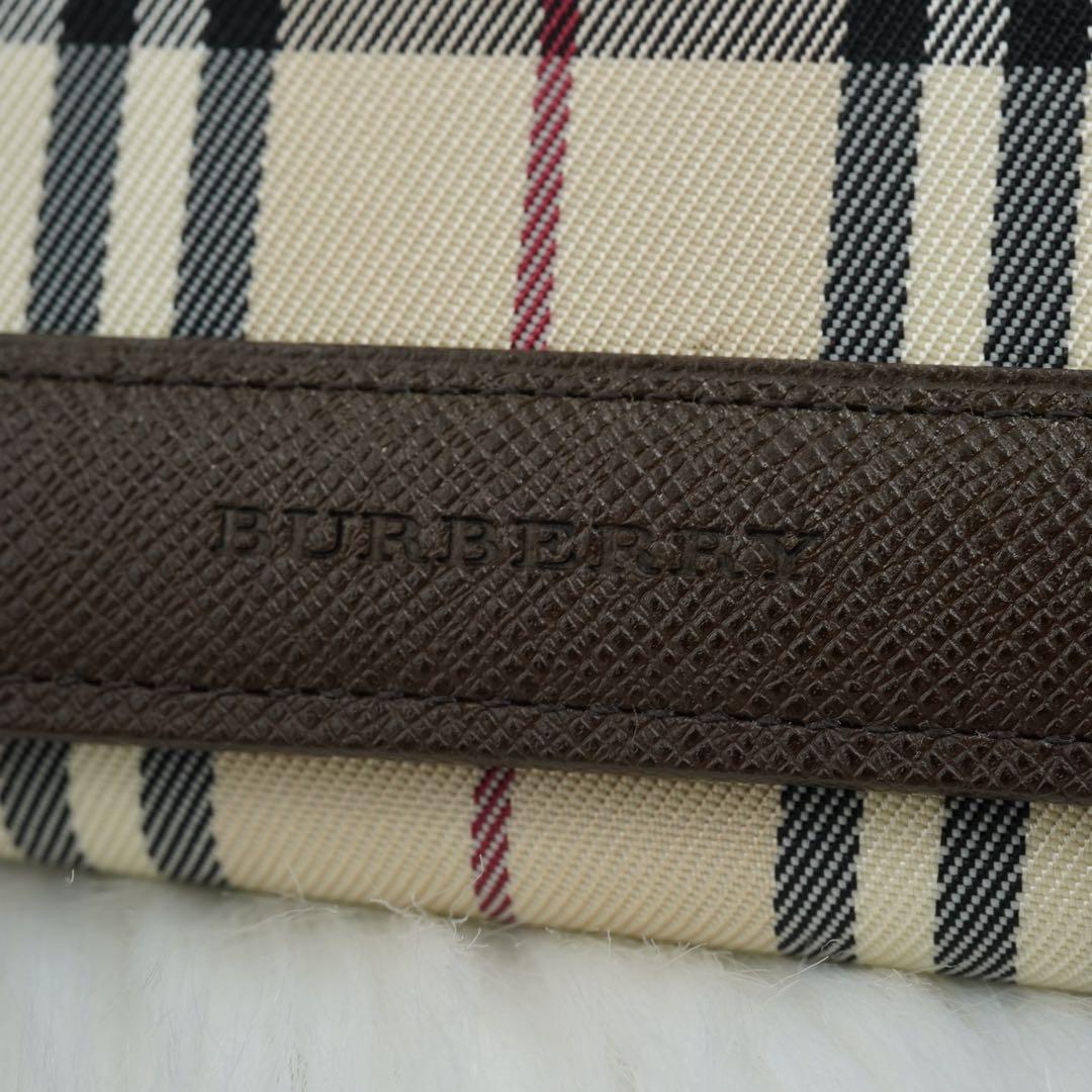 新品未使用品　BURBERRY LONDON キーケース　ノバチェック　ブラウン
