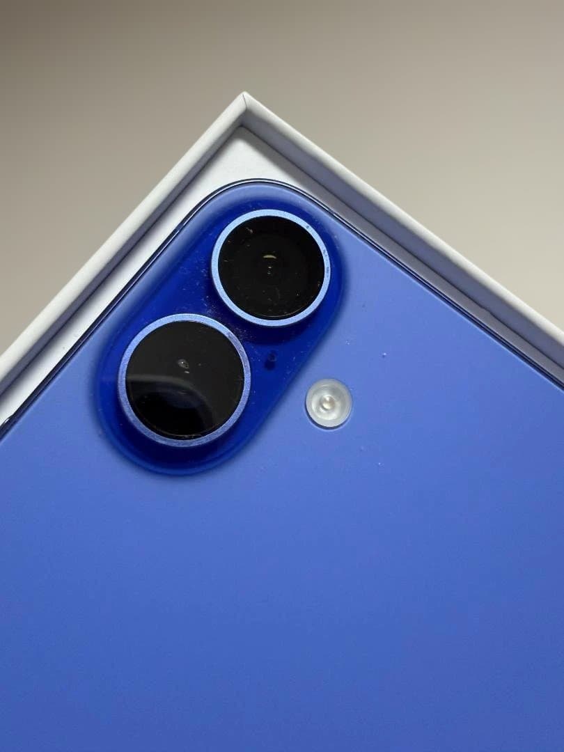 iPhone16Plus　128GB　ウルトラマリン　⚠️画面割れ有り⚠️