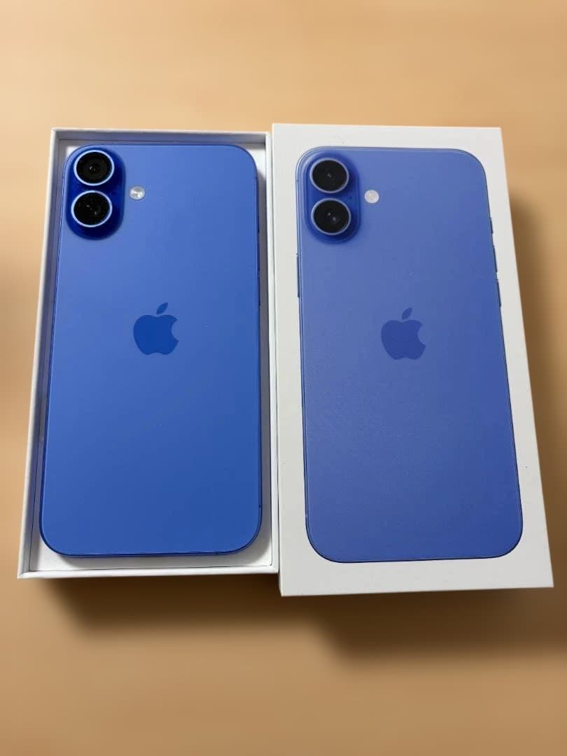 iPhone16Plus　128GB　ウルトラマリン　⚠️画面割れ有り⚠️