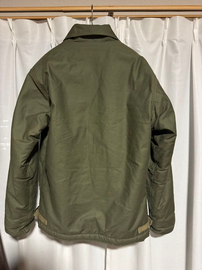 U.S. NAVY A－2デッキジャケット 　Lサイズ