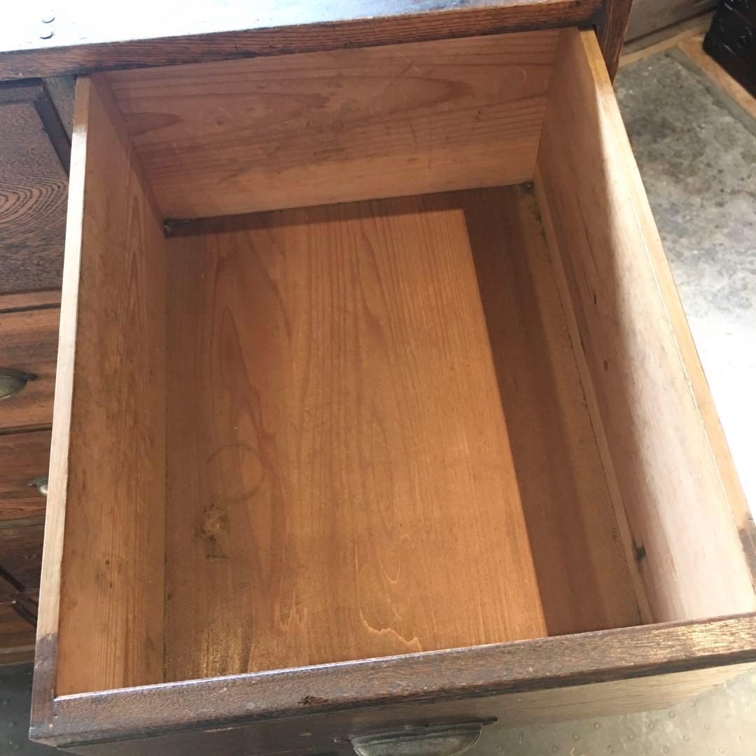 ☆15杯引出し棚☆小引出し 古家具 ヴィンテージ 小物 箪笥