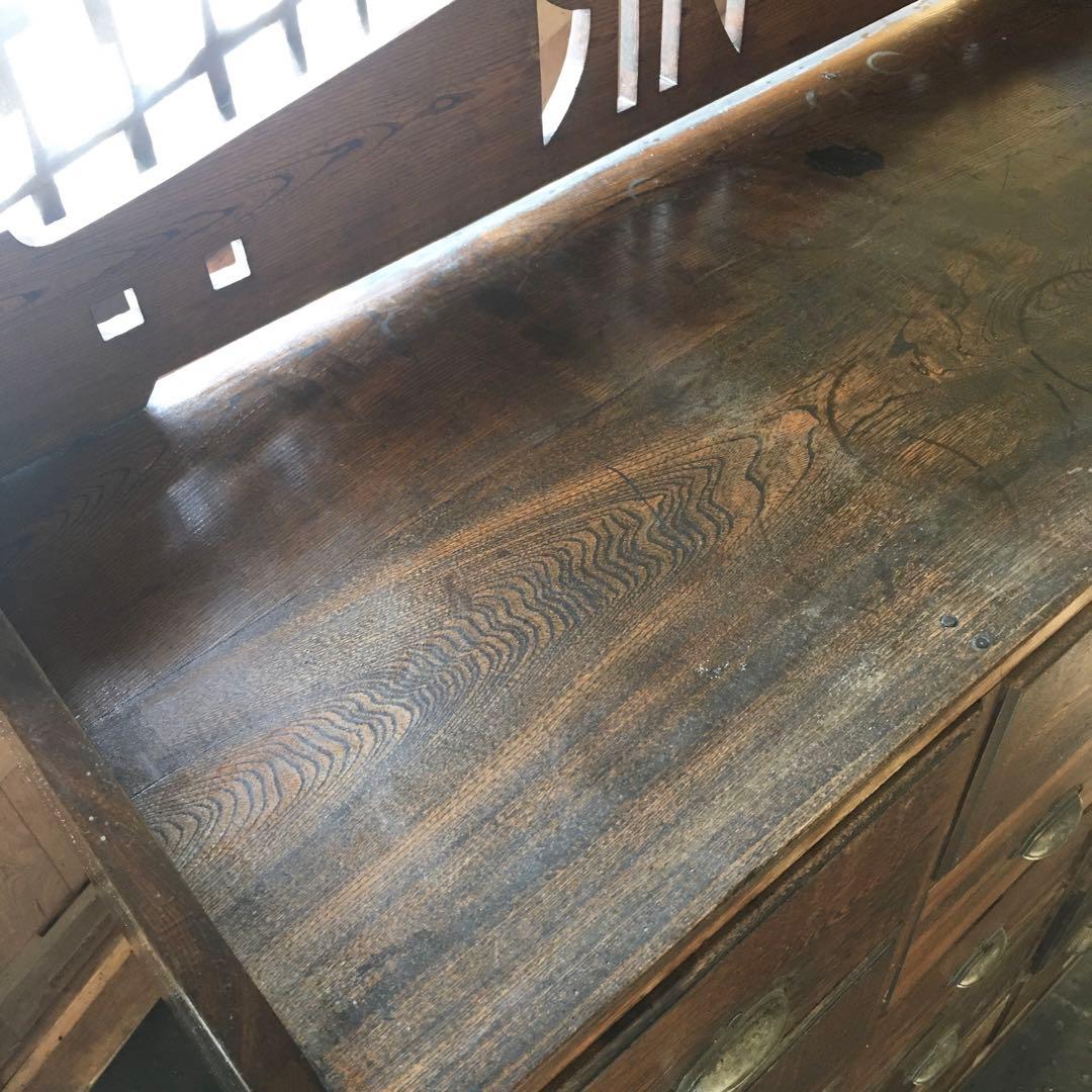 ☆15杯引出し棚☆小引出し 古家具 ヴィンテージ 小物 箪笥