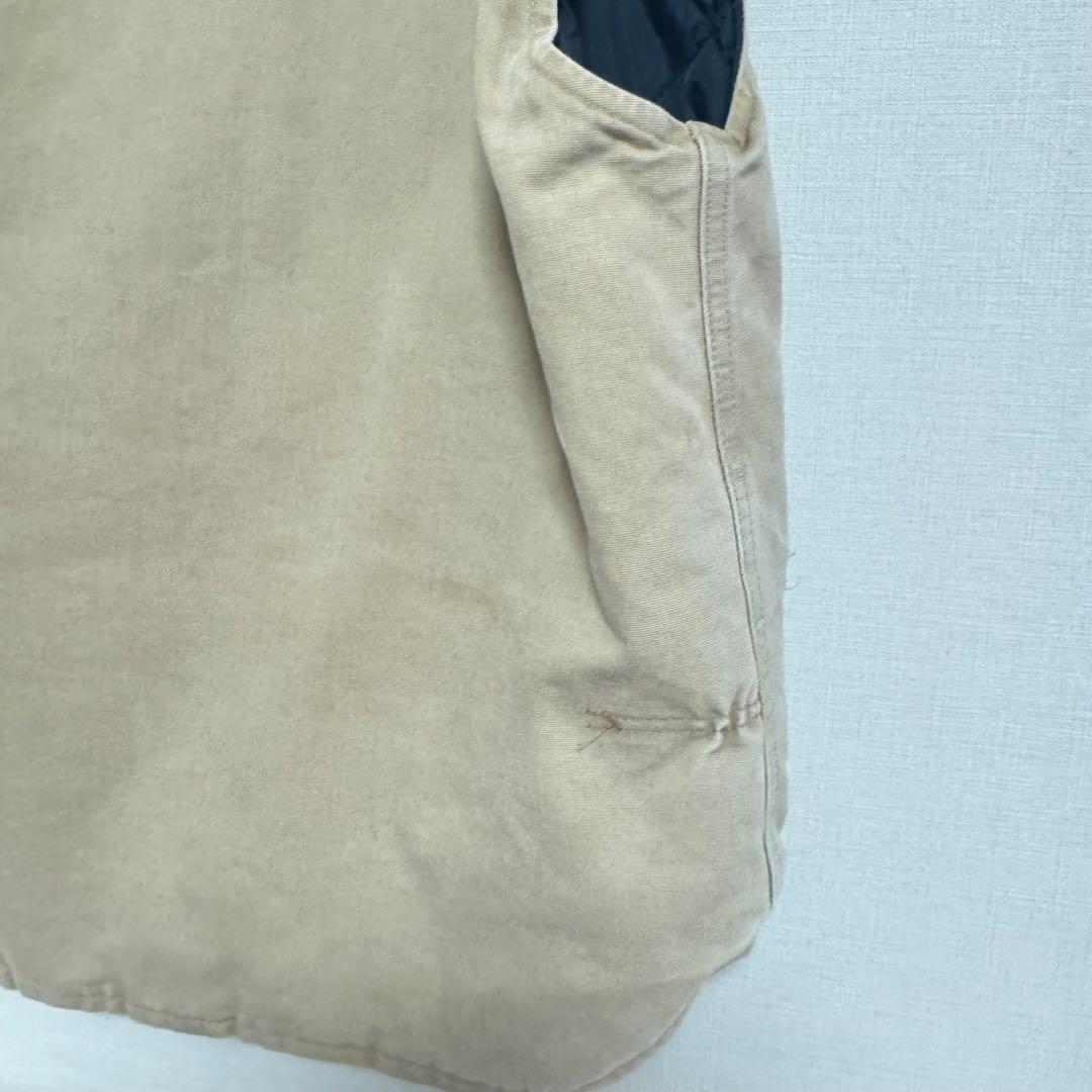 ト*ー様 Carhartt ベスト　ダックベスト　ベージュ