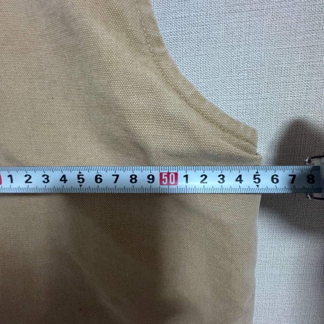 ト*ー様 Carhartt ベスト　ダックベスト　ベージュ