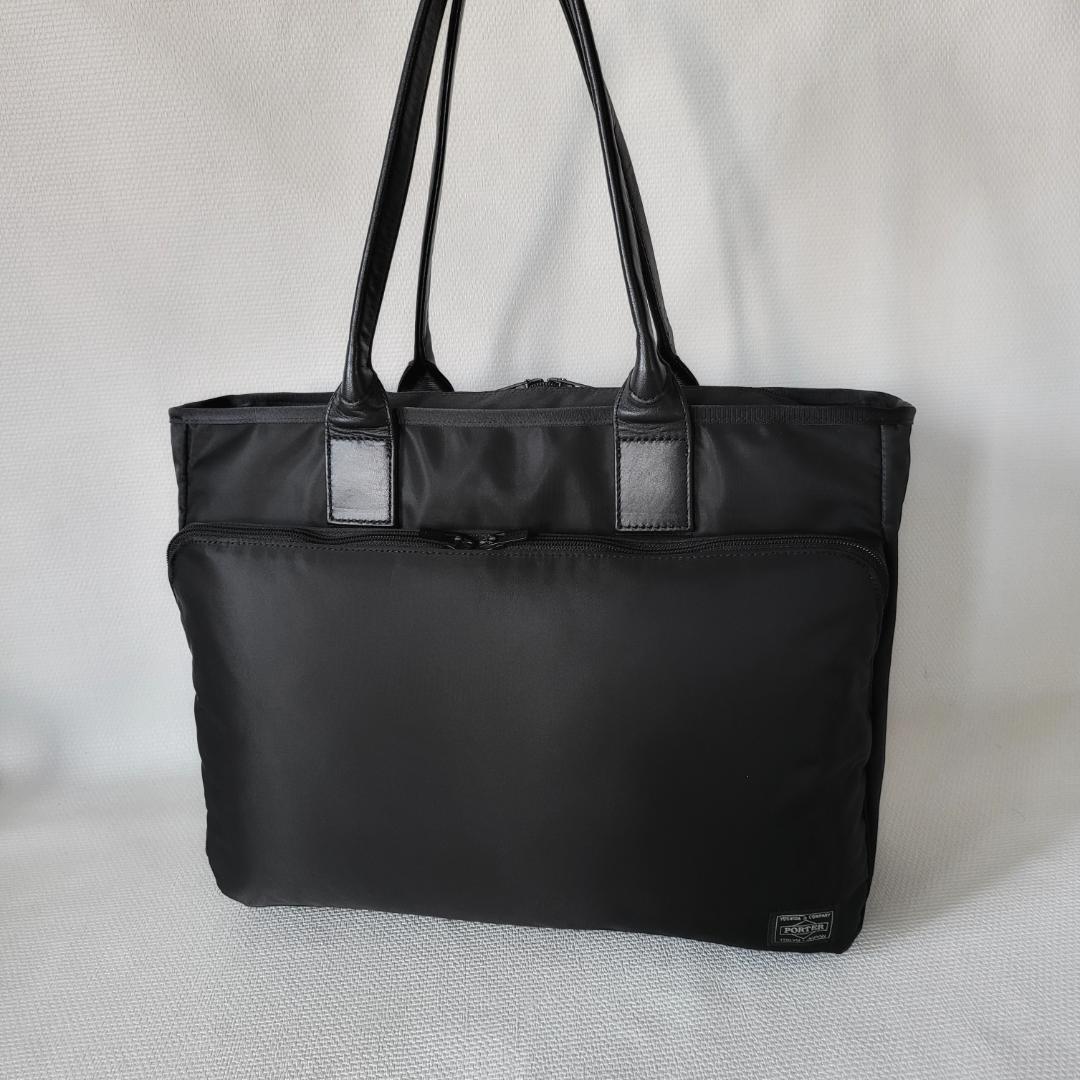 PORTER＿TIME TOTE＿ポータータイムトートブラック