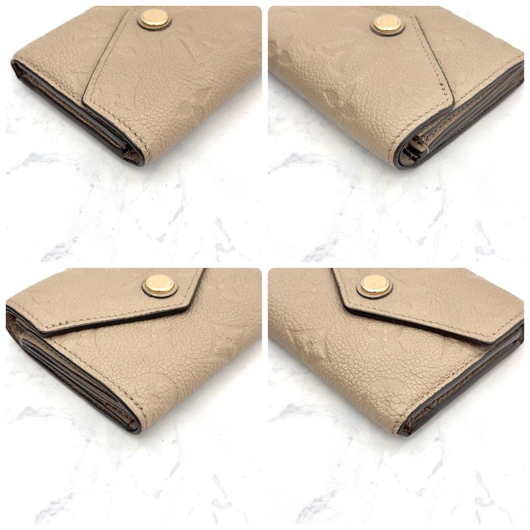 【最高級美品】ルイヴィトン モノグラム アンプラント ゾエ ベージュ ガレ