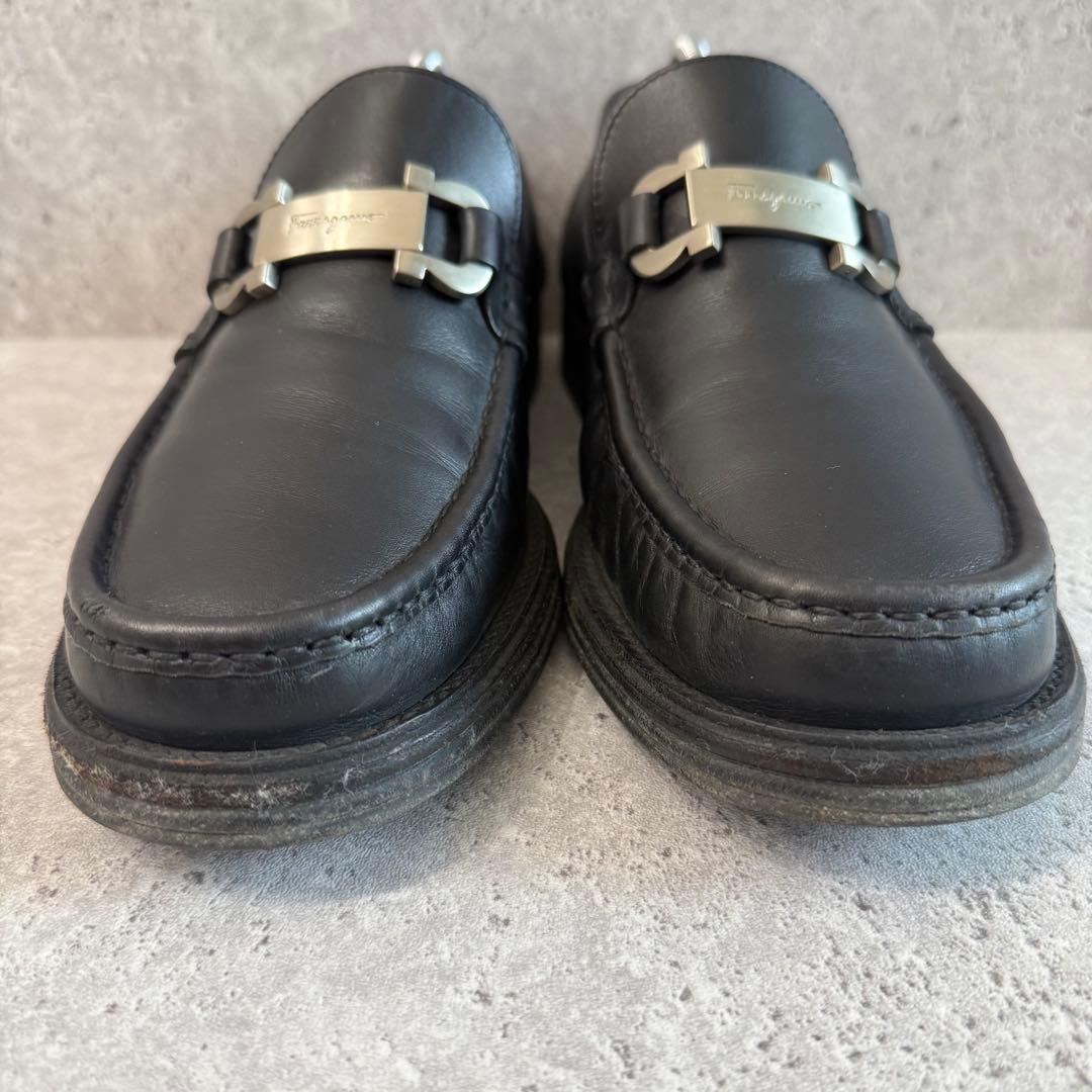 人気 サルヴァトーレ フェラガモ ガンチーニ ビットローファー 26.5cmEE