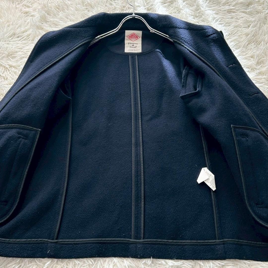 ✨美品✨ ダントン 近年モデル 大きいサイズ 42 ピーコート ウールモッサ