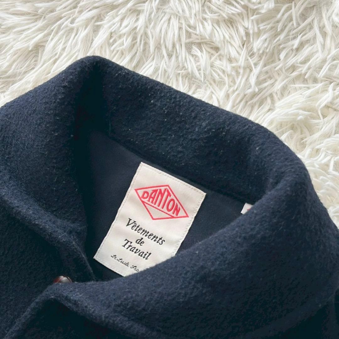 ✨美品✨ ダントン 近年モデル 大きいサイズ 42 ピーコート ウールモッサ