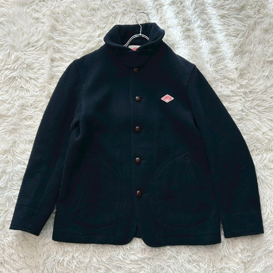 ✨美品✨ ダントン 近年モデル 大きいサイズ 42 ピーコート ウールモッサ