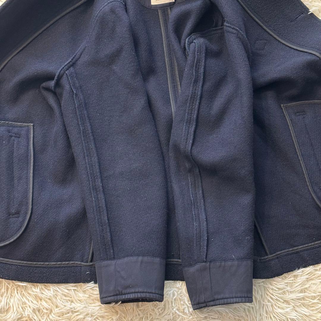 ✨美品✨ ダントン 近年モデル 大きいサイズ 42 ピーコート ウールモッサ