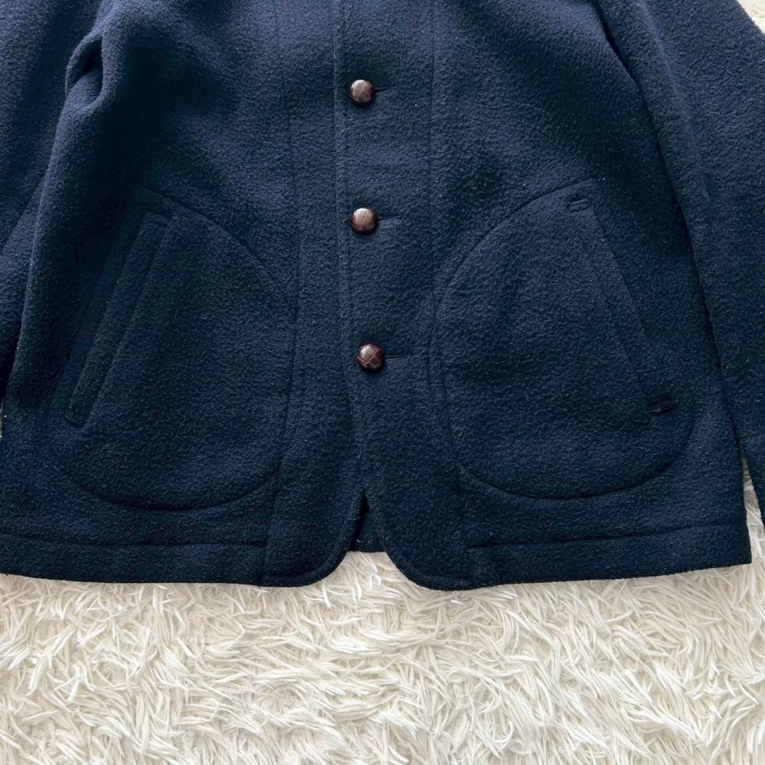 ✨美品✨ ダントン 近年モデル 大きいサイズ 42 ピーコート ウールモッサ